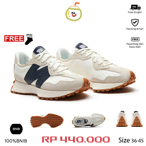 Sepatu NB327 Original 100% WanitaSpatu Seoatu Sneaker Harga Sepati MenAnd Women Pria