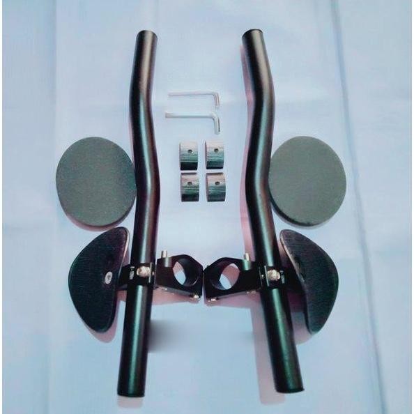 stang TT TRIATHLON restbar balap Aerobar Handlebar Rest BAR DROPBAR bahan Alloy bisa SEPEDA BALAP Ro