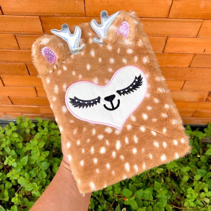 

READY Notebook Bulu Diary Unicorn Bulu Fur Squishy Buku Tulis Anak Kuda Pony Paper - 3802-COKLAT SIAP KIRIM