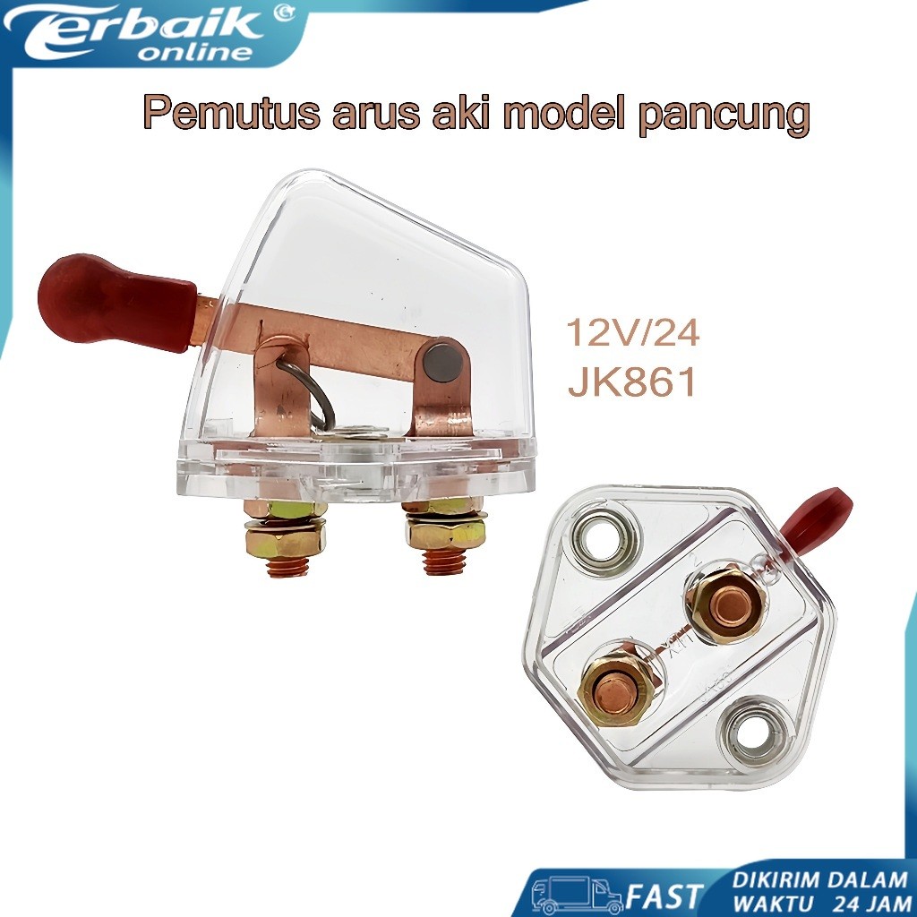Cut Off Engine / Saklar Pemutus Arus Aki – Universal, Cocok untuk Semua Kendaraan