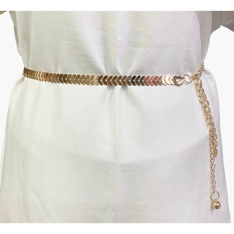 Ikat Pinggang Model sisik | Aksesoris Fashion