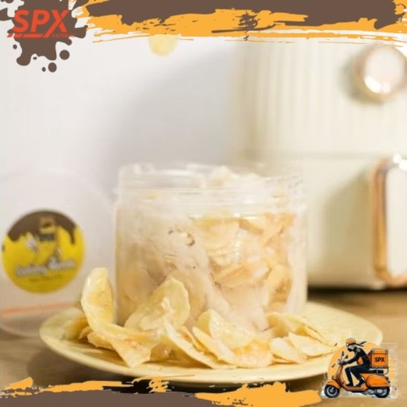 

GUTDAY Keripik Pisang Coklat Lumer / Gedang Wenak / Varian Toples (Rasa Tiramisu) JZL