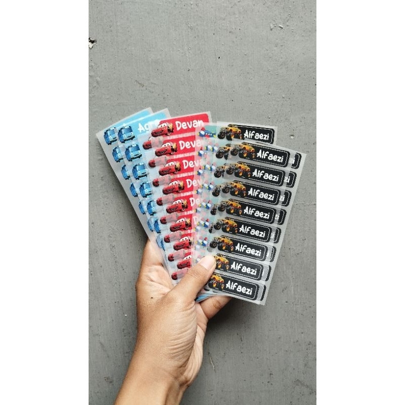 

Label Nama Baju ISI 50 Pcs (TERMURAH) / Stiker Baju / Sablon Nama Baju / Label Baju Setrika Murah