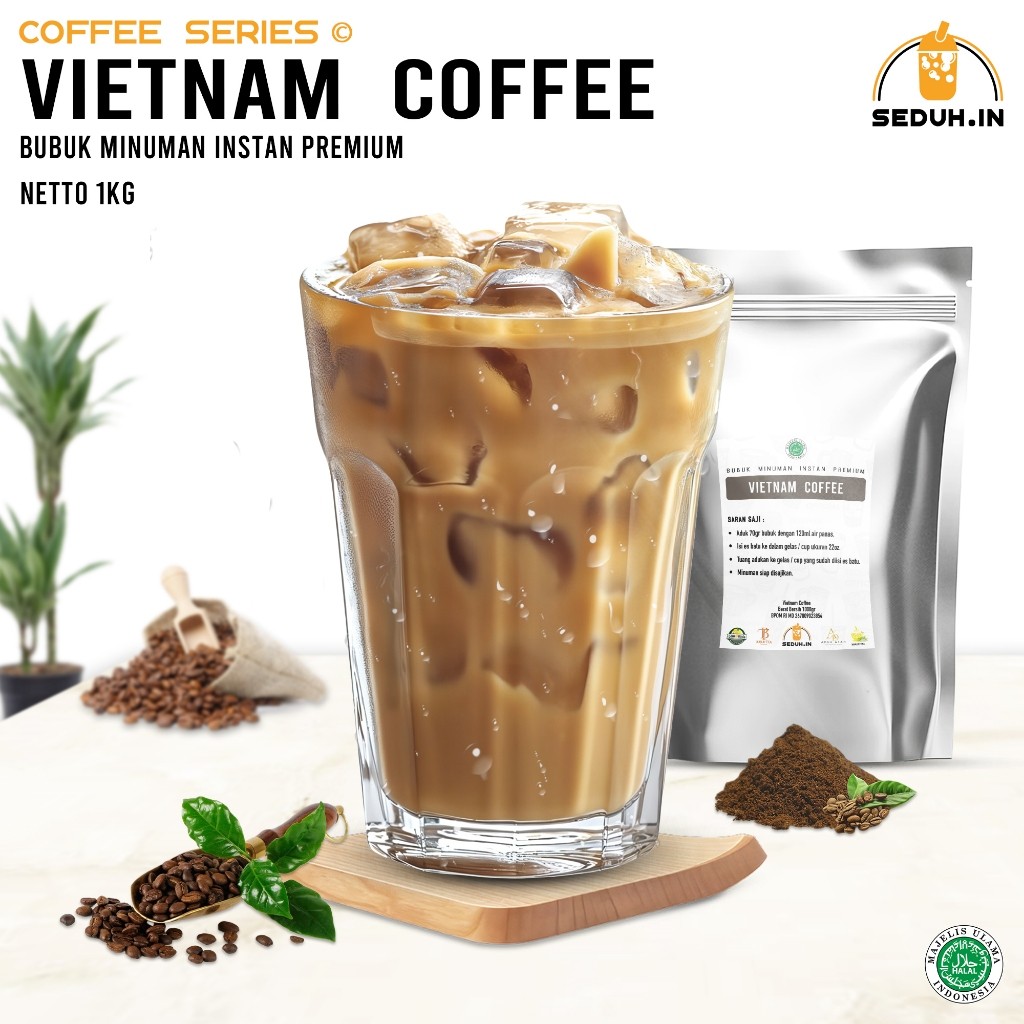 

JAMIN MURAH !!!Kopi Vietnam 1KG / Bubuk Minuman Premium(BISA LANGSUNG ORDER)
