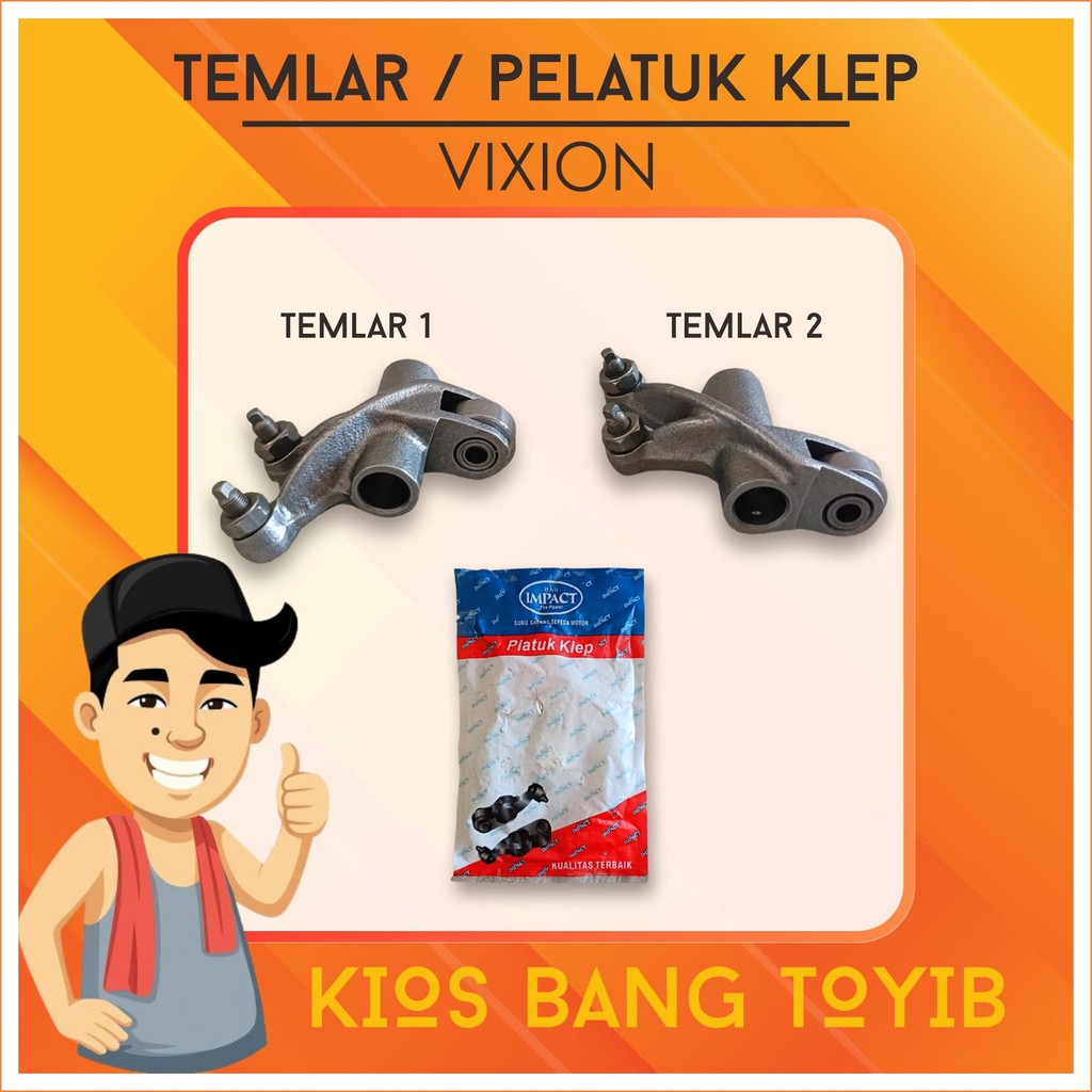 Pelatuk Klep VIXION Old NVL NVA Rocker Arm VIXION Old JUPITER MX KING R15 OLD  (Impact)