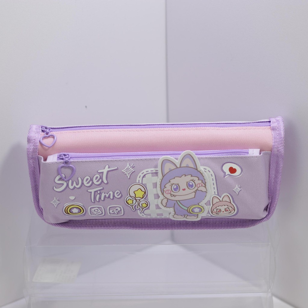 

Practical and Durable Double-layer Large Capacity Wear-resistant and Durable Student Pencil Case Small Pencil Case