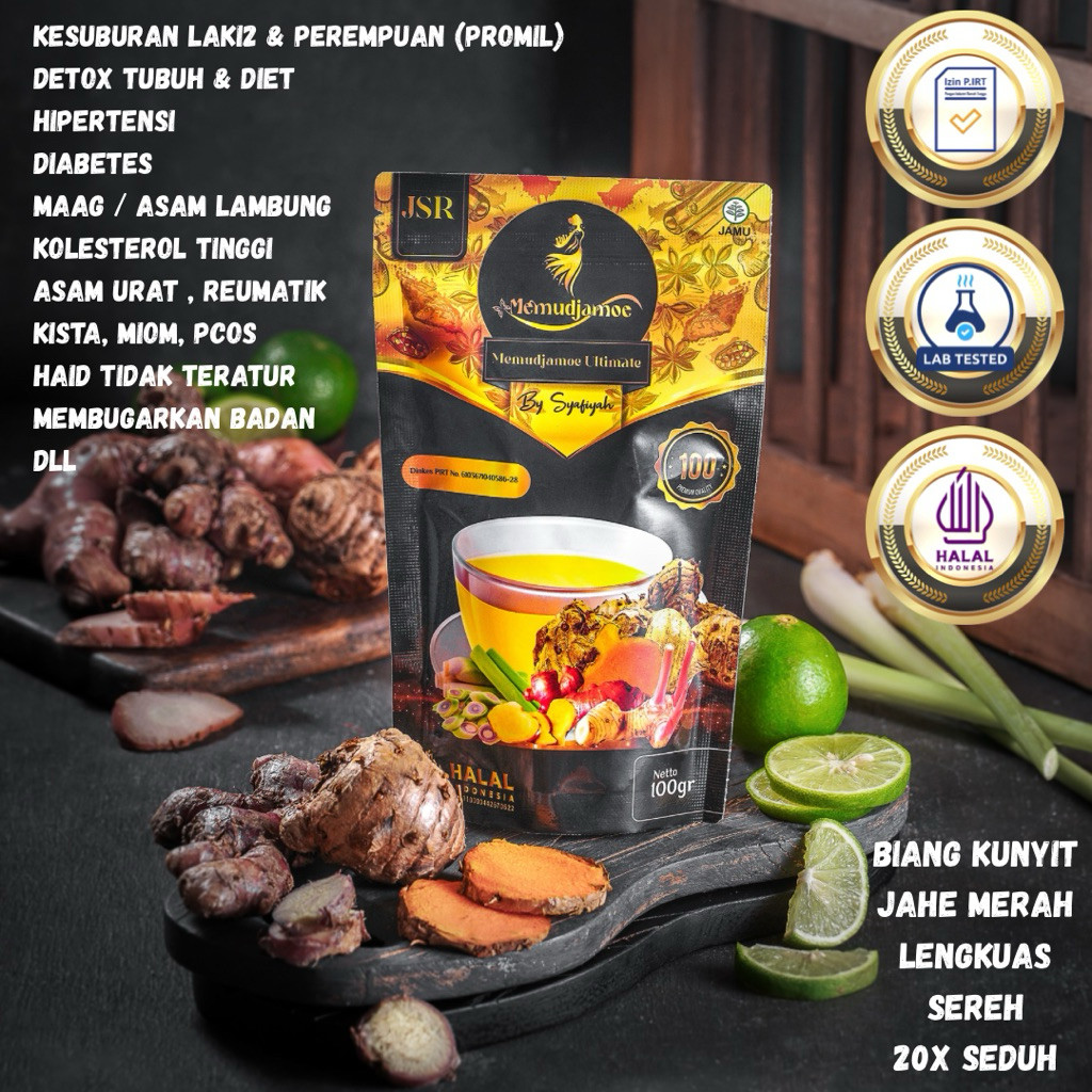 

Terlaris MEMUDJAMOE Ultimate (Ramuan JSR) 100% Murni (Non Gula)