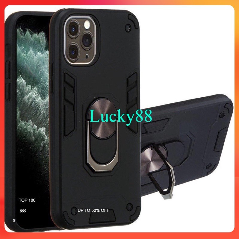 [ Samsung A10S / A20S / A30 / A30S / A50 / A50S ] Hard Case Casing Robot Transformer + Ring Stand / 