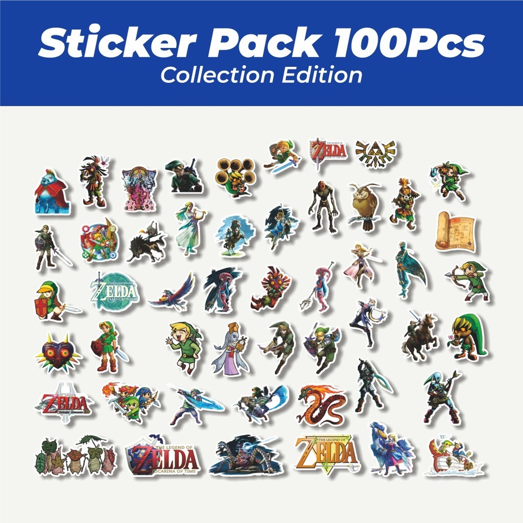

Hot Stiker The Legend of Zelda 2 [Legenda Zelda] Lucu Anti Air Stikers Berperekat Waterproof Sticker Decal Buat Motor Helm Buku Journal Koper Casing HP Laptop Botol Minum