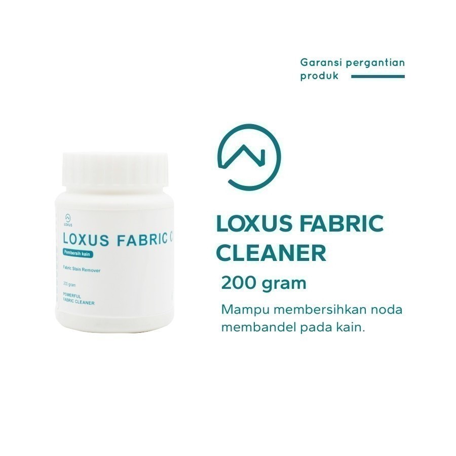 Loxus Fabric Cleaner Pembersih Noda Baju Kain Sarung Bantal 200mg