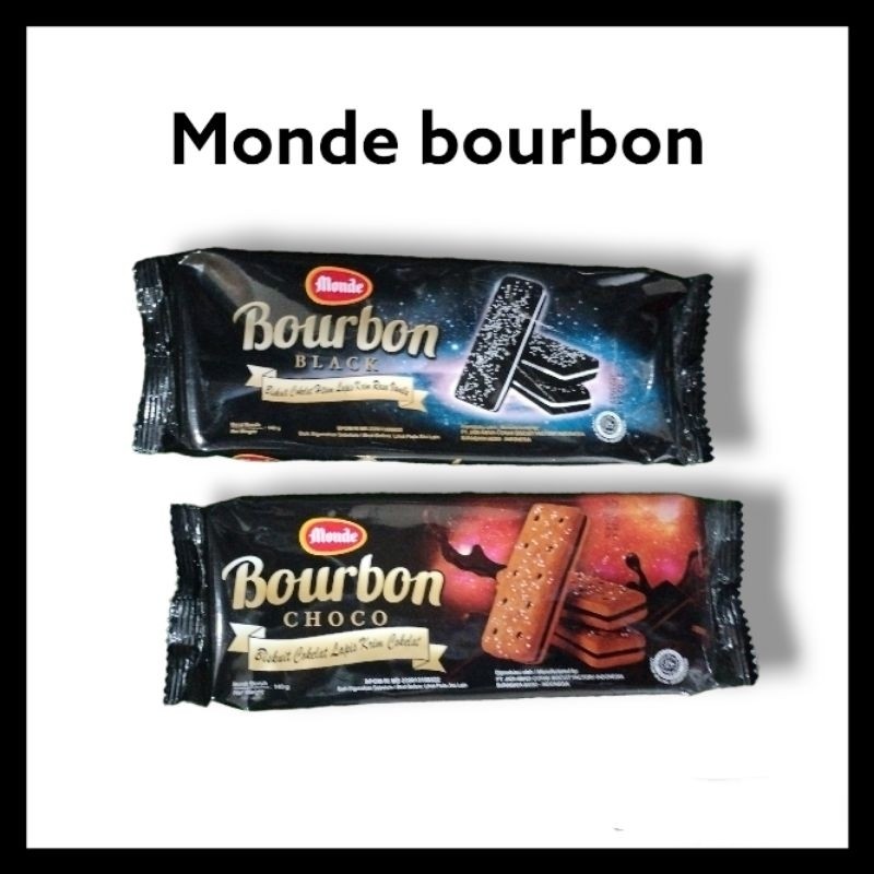 

MONDE BOURBON BLACK/CHOCO 140 gram - ARM