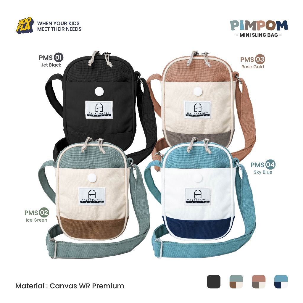 SLING BAG - Tas Anak Perempuan - Sling Bag Anak Perempuan - Tas Bahu - Tas Selempang