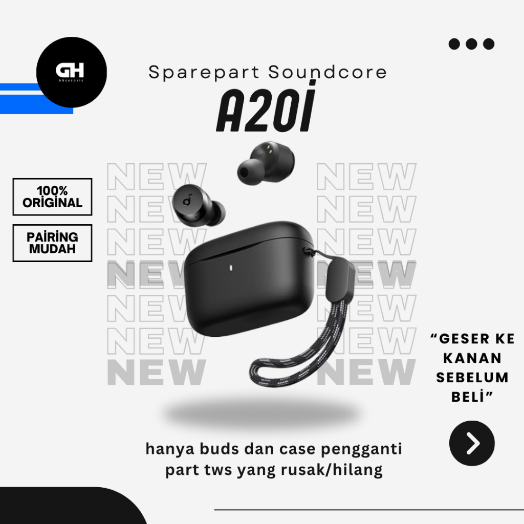 GH10 | SPAREPART Tws Soundcore A20i, Buds/ Case