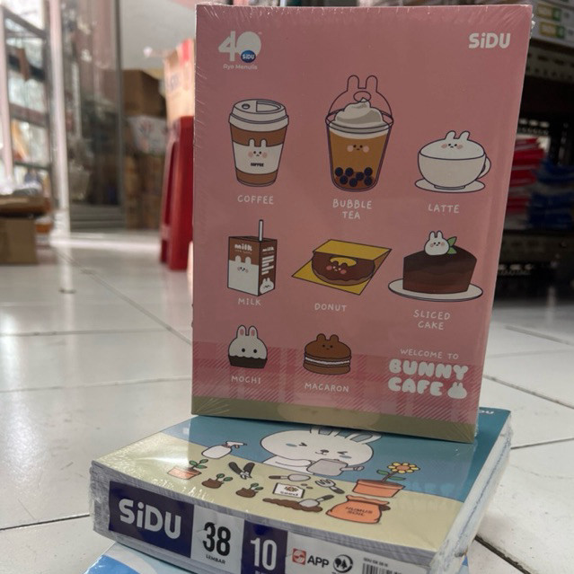 

KlikIniAja 10pcs Buku Tulis SIDU Garis 38lembar / 1pack Buku Tulis SIDU 38lembar / Buku Tulis SIDU