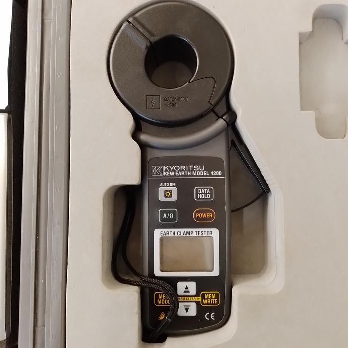 Digital Earth Clamp Tester Kyoritsu 4200 - KYORITSU 4200