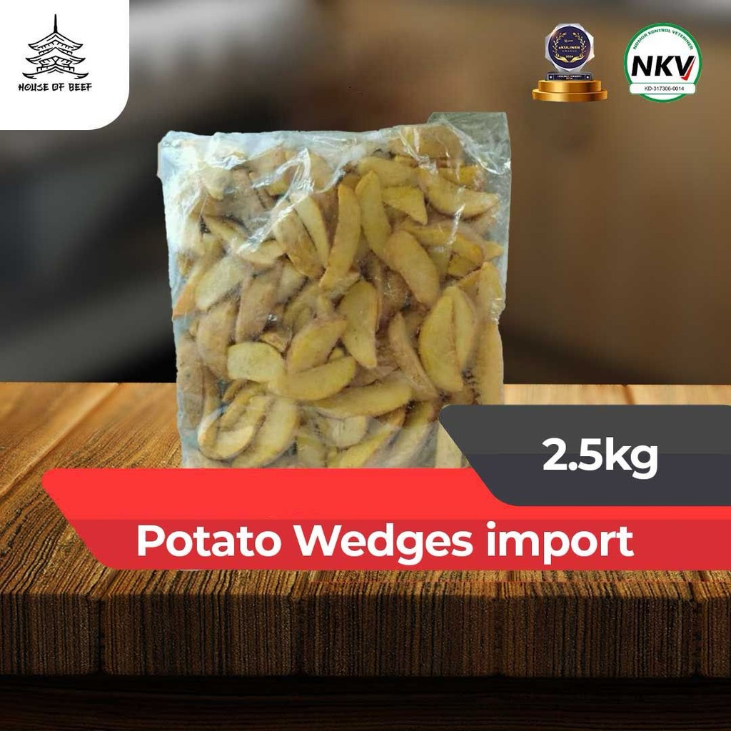 

Potato Wedges import 2.5 kg