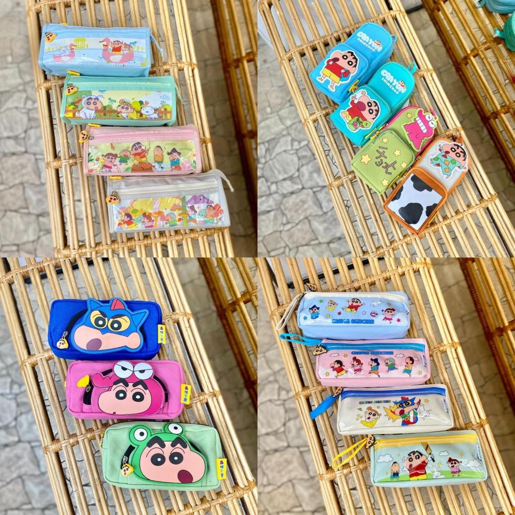 

NEW SALE Tempat Pensil Sinchan Pencil Case Tempat Penyimpanan Serbaguna Multifungsi Karakter Kartun Crayon Sinchan Buri Buri Zaemon Shiro Sinchan Kamen Unik Lucu Gift Hadiah Kado