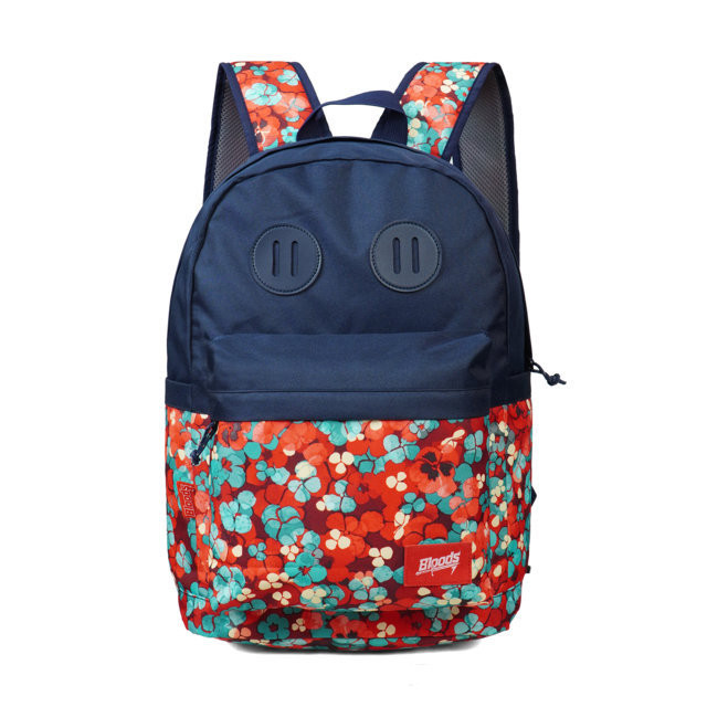 TAS PUNGGUNG BACKPACK RANSEL CASUAL SIMPLE PRIA WANITA HITAM ORIGINAL BLOODS INDUSTRIES | CANDACE