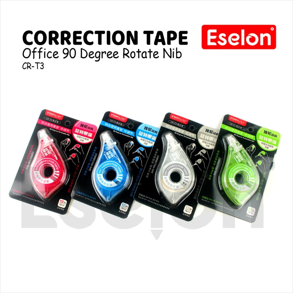 

PROMO TERMURAH Correction Tape Office CR-T3 / Tipe x Roll / Tipe x Kertas 12m TERBARU