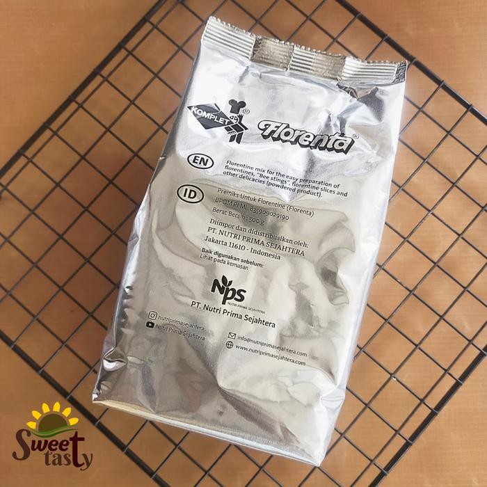 

Tepung Florenta untuk florentine cookies 500gr/ Florenta flour premix - 500 gram