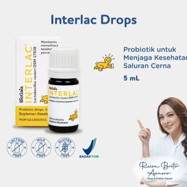 Interlac Drop 5ml Interlac Probiotic