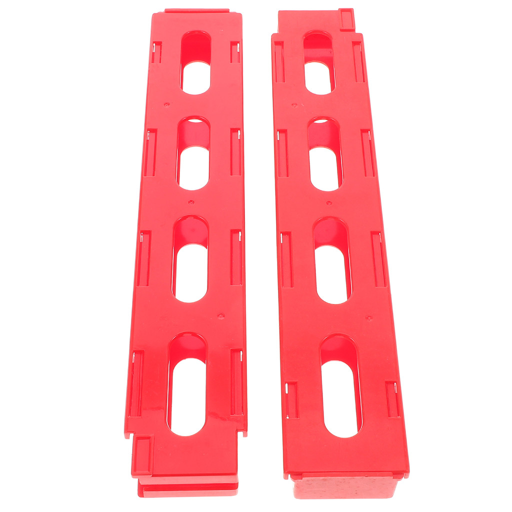2Pcs Domino Trays Tables Plastic De Dominicana Kids Adults Dominoes Chips Arch Bridge Pedals Train T