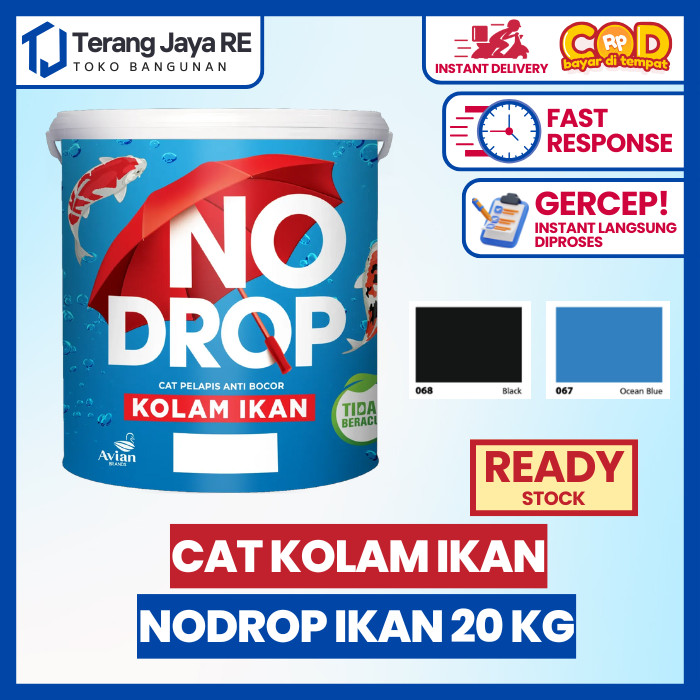 Cat Kolam Ikan No Drop 20 KG