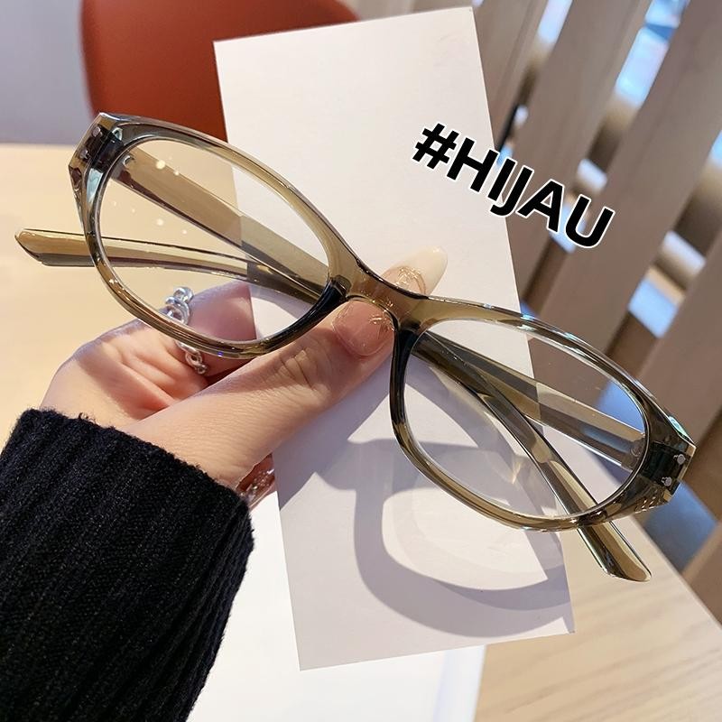Kacamata baca Kacamata PLUS Fashion Korea Radiasi Blueray Frame Wanita Anti radiasi biru anti Radias