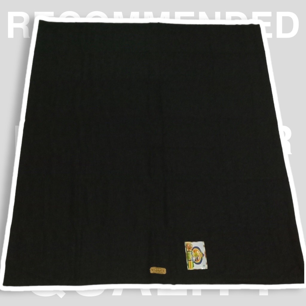Sarung Wadimor Hitam /Sarung Wadimor Polos / Sarung W/ Sarung Wadimor Terbaru Ori 2023 / Sarung Wadi