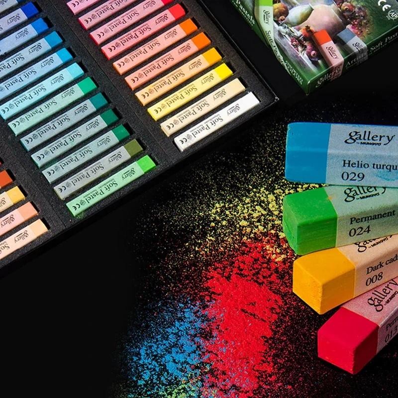 

MUNGYO 12/24/36/48/72Colors Artist Oil Pastel Set Oil Chalks for College Grade Artist Graffiti Drawing Coloring Art Supplies MPV
