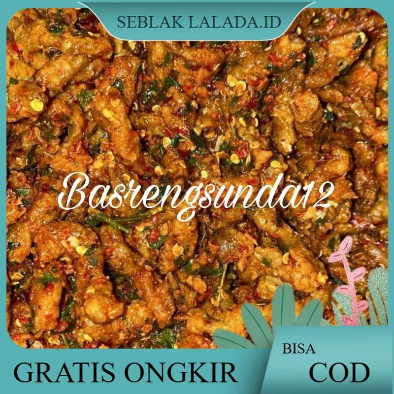 

Kripik usus Crispy pedas Daun jeruk isi 500gram Snacks Keripik Cemilan Makanan Food