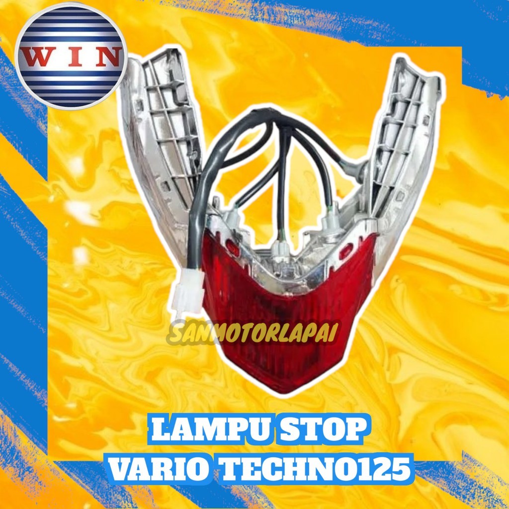 Reflektor Lampu Stop Vario Techno125