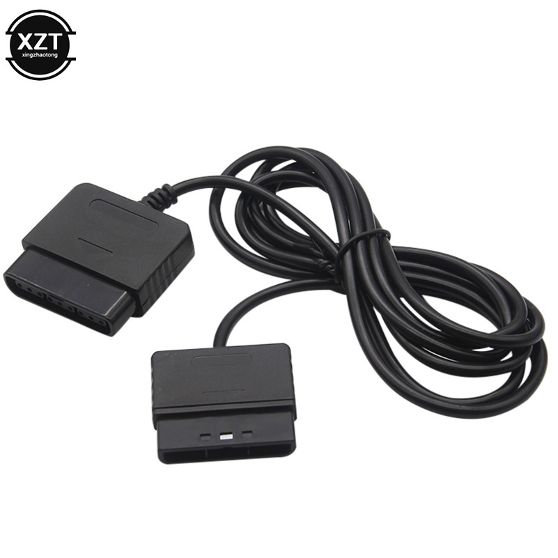1.8m Controller Dance Pad Wheel Gun Extension Cable Cord for  PS1/PS2 Slim Line Playstation 1 playst