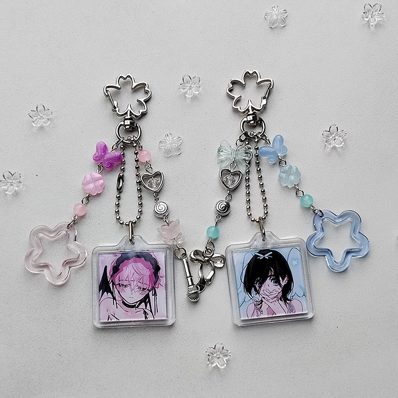 mizi and sua inspiration keychain-