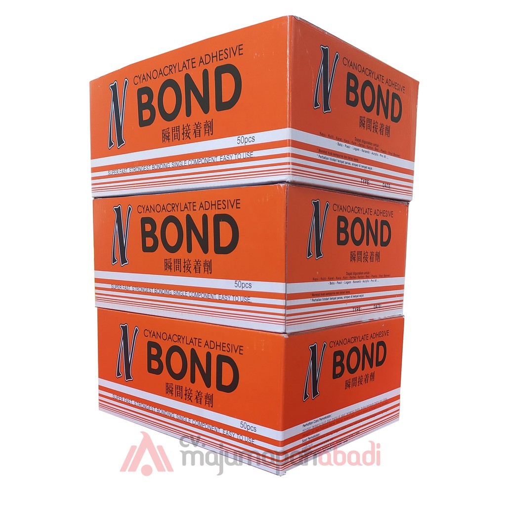 

JAMIN MURAH !!!Lem Cyanoacrylate Adhesive N Bond / Lem Serba Guna(BISA LANGSUNG ORDER)