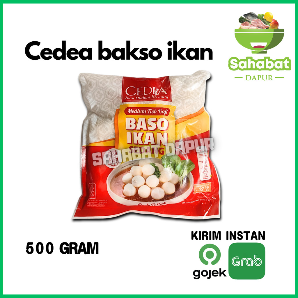 

Cedea Bakso Ikan Sedang 500 gr