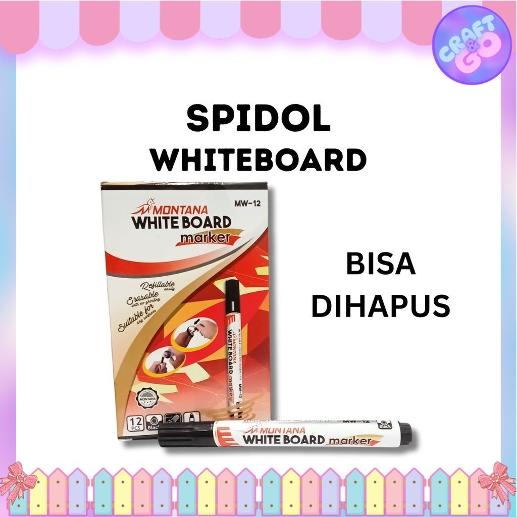 

Spidol Whiteboard (Bisa Hapus)
