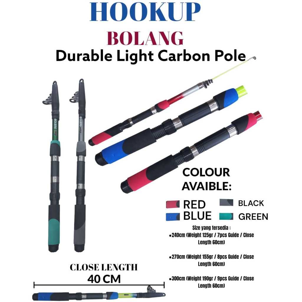 Joran Antena Telescopic Bolang 150 /360 Cm-Antena Telescopic .