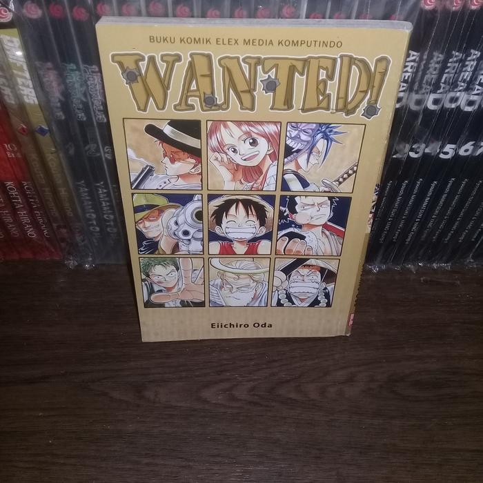 komik one piece wanted by eichiro oda