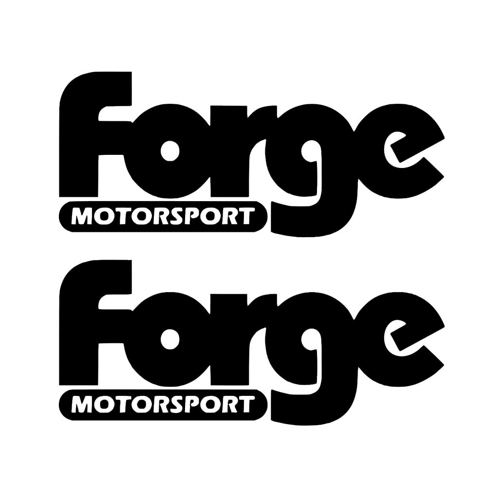 

2pcs stickers vinyl pack forge sponsor stickers