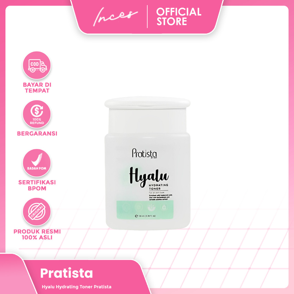 FS  - Hyalu Hydrating Toner Pratista Skincare Face Toner Pencerah Melembabkan Wajah Extra Glow  PS17