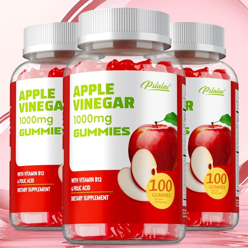 

Apple Cider Vinegar Gummies - Promotes Digestion and Good for Digestive System Health, Detox & Cleanse, for Nutrient Absorption