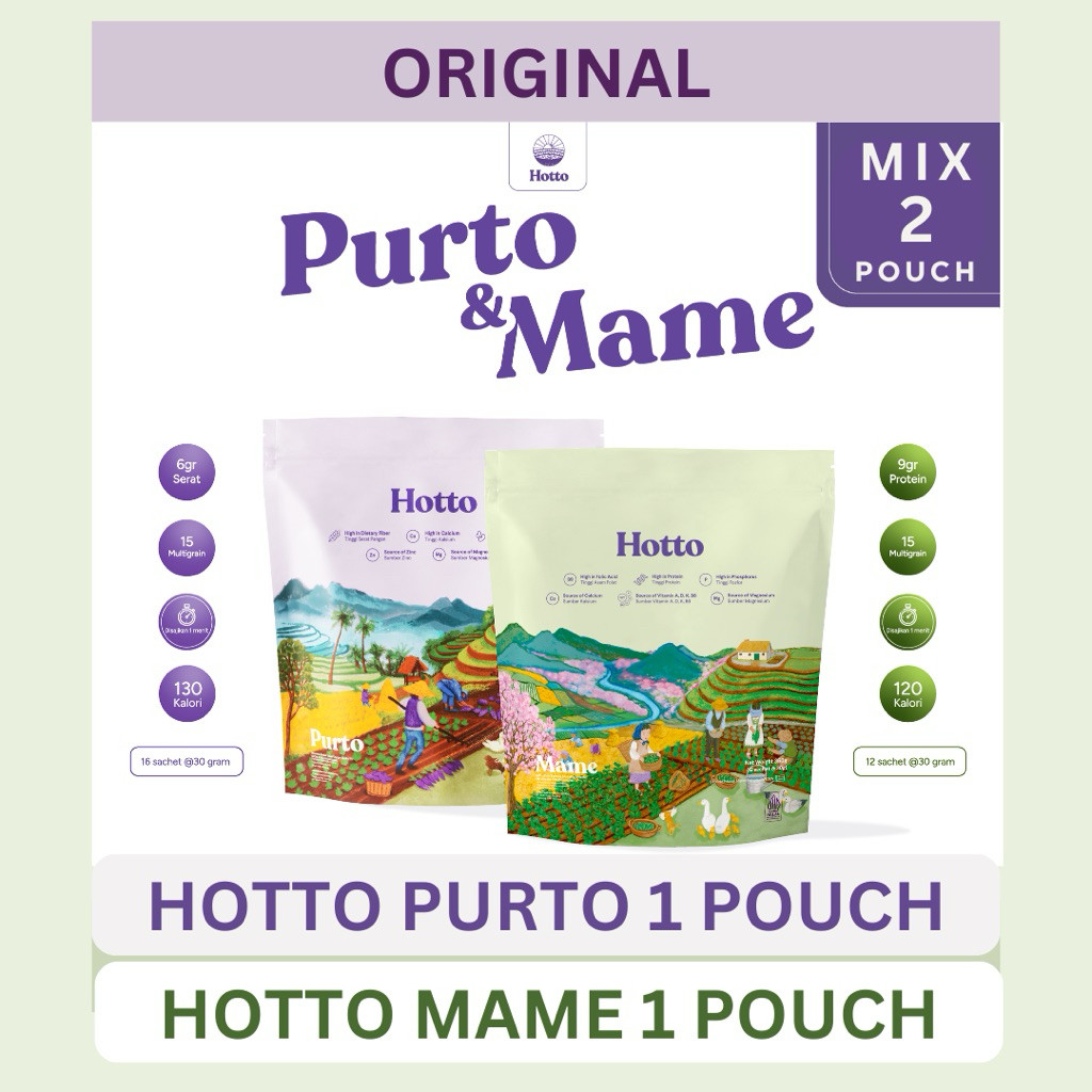 

HOTTO PURTO DAN HOTTO MAME BUNDLING ORI