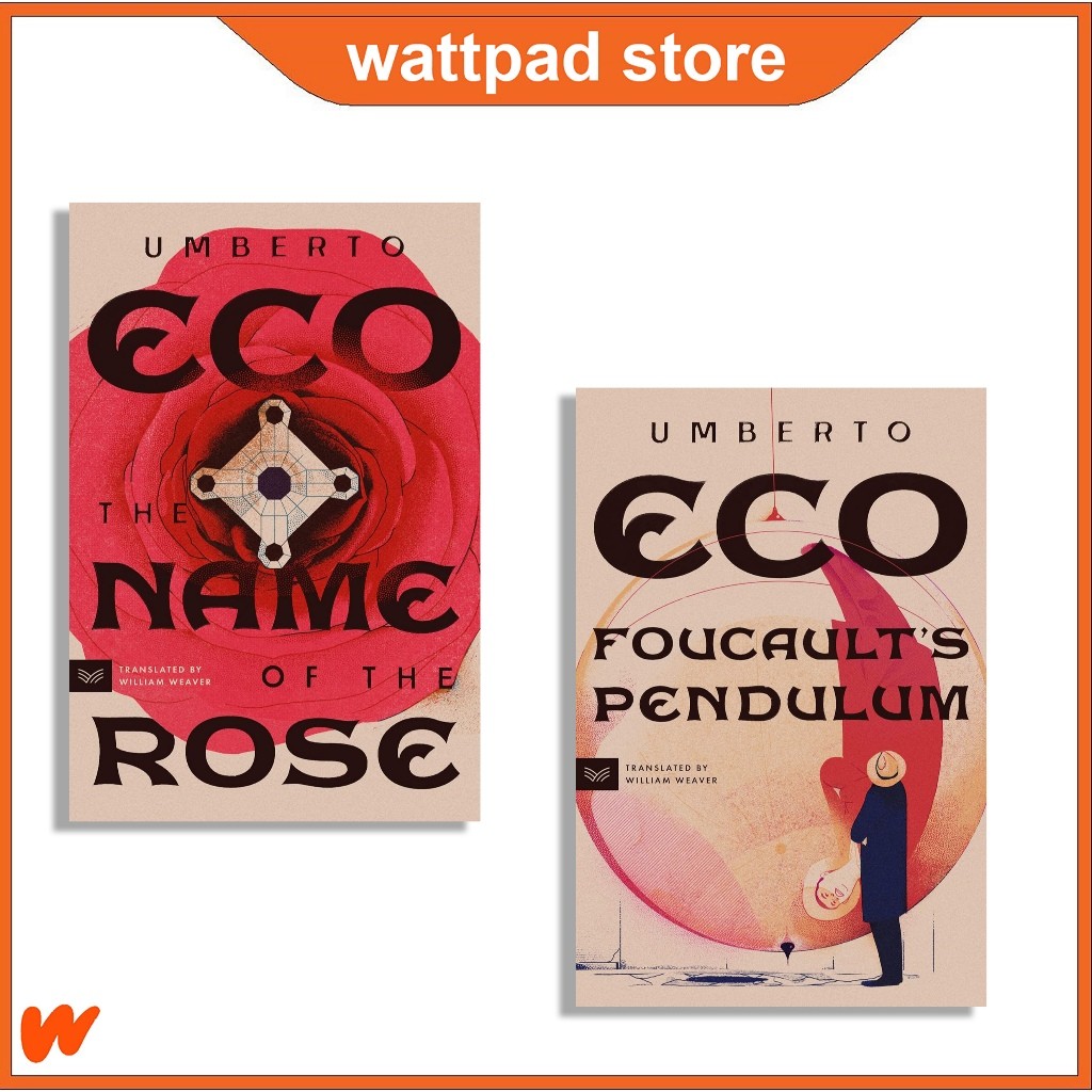 The Name Of The Rose | Foucault's Pendulum by  Umberto Eco