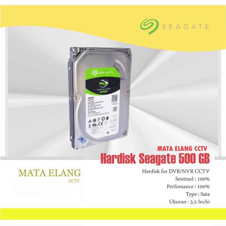 HARDISK SEAGATE 500GB BARRACUDA 7200.12