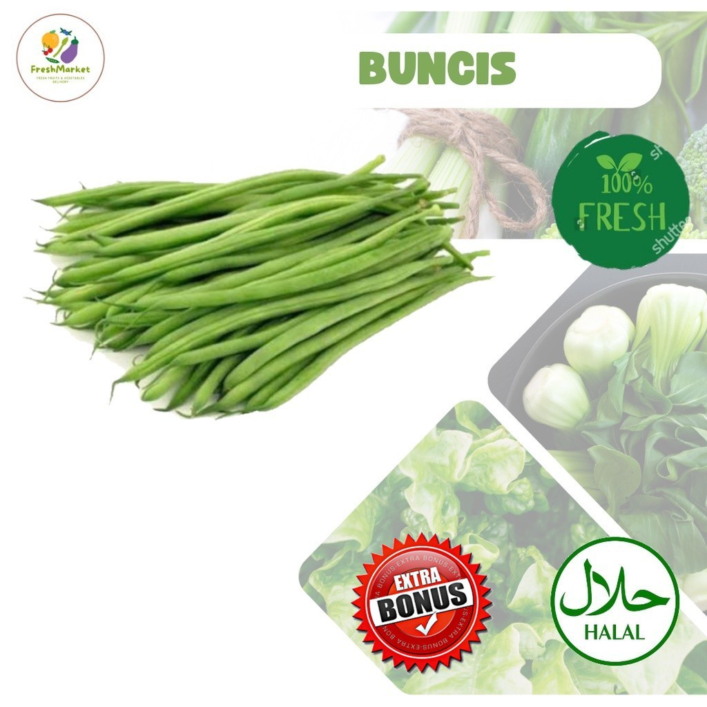 

Buncis Segar Sayur 250 Gram Sayurinstant