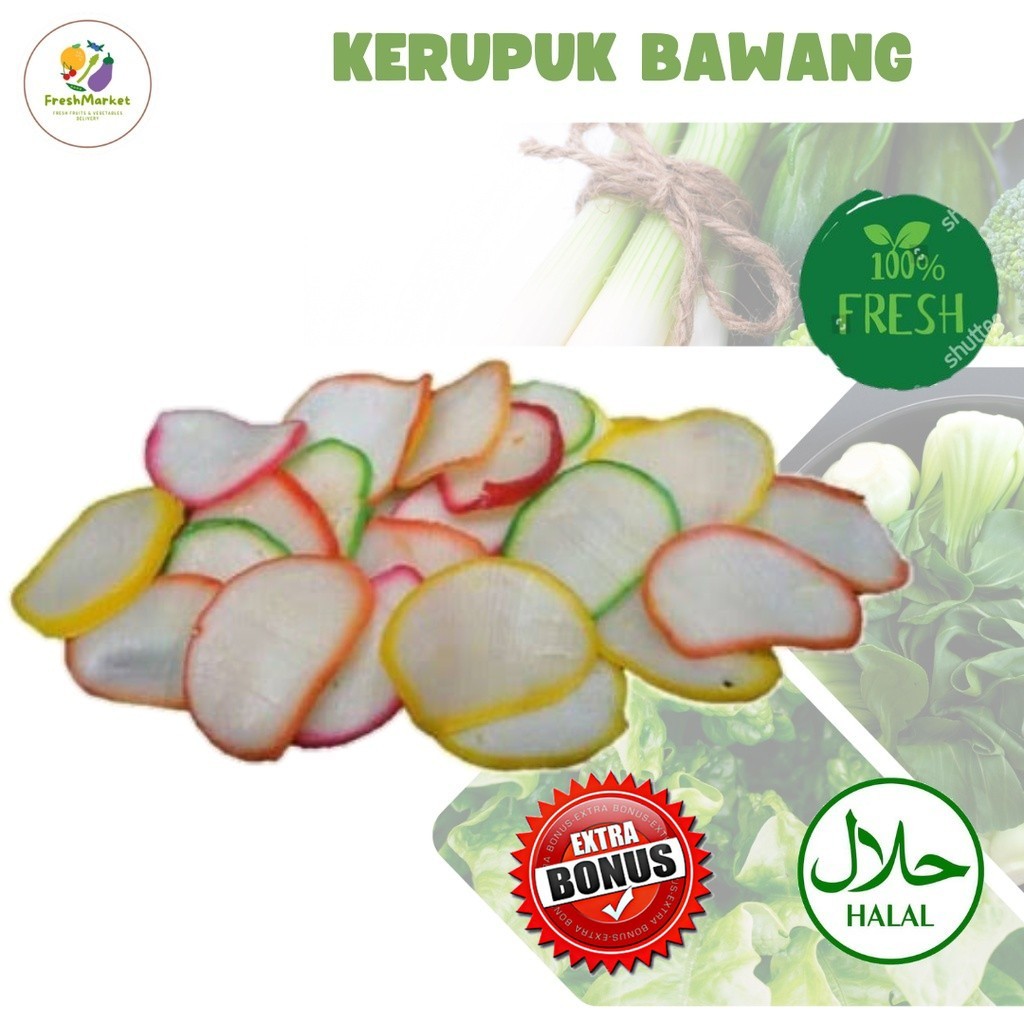 

Kerupuk Warna Warni Mentah 250 Gram Sayurinstant