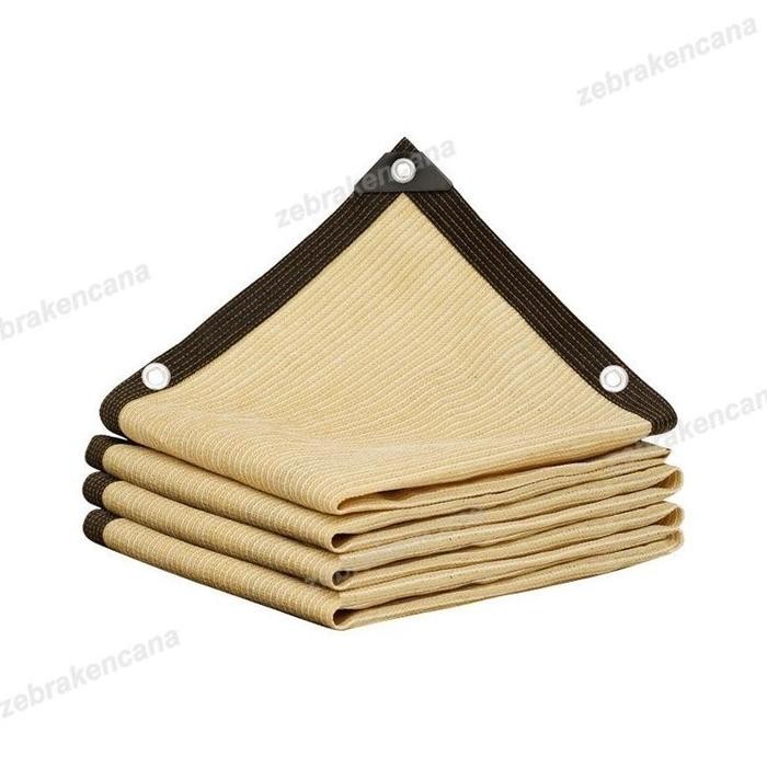 Terbaru Paranet 95% Lebar 2/3/4 Meter Shading Net Nylon Anti Panas Enkripsi 12-pin Jaring Paranet Pe