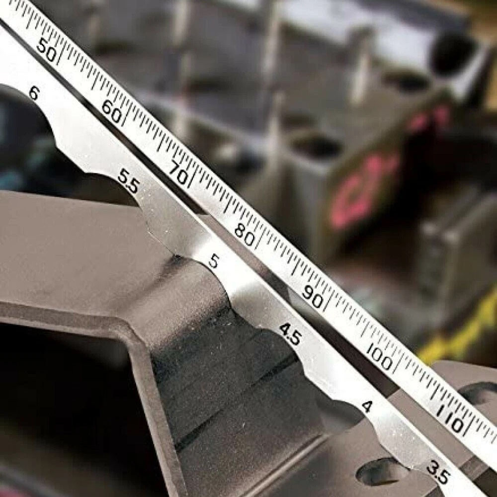 

SHINWA radius scale penggaris ukur stainless steel