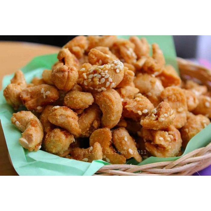 

500 Gram# Kacang Mede Rasa Wijen Murah Harga Grosir